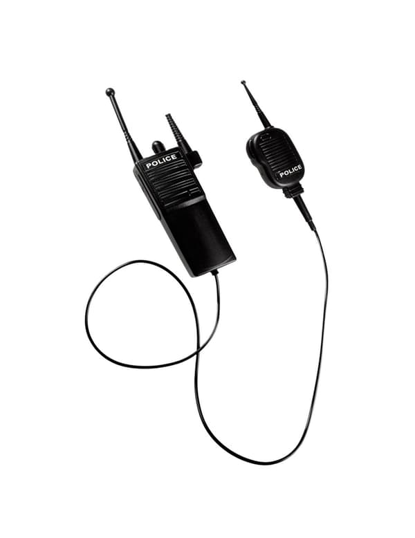 Politi Walkie Talkie - barn.Size-One size
