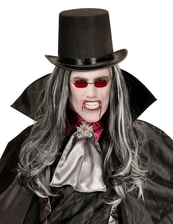Røde vampyrbriller.Size-One size