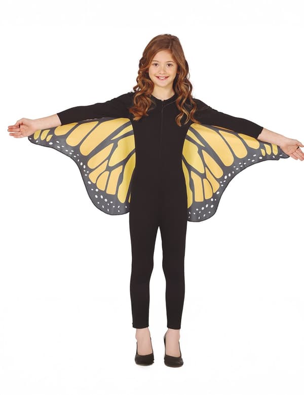 Oranssit perhosen siivet.Size-One size