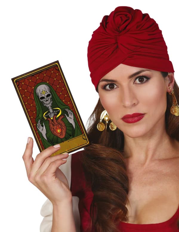 10 voodoo-kort 11 x 20 cm.Size-One size