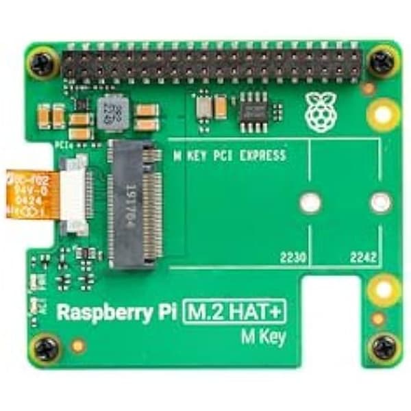 M.2 Hat+ för Raspberry Pi 5