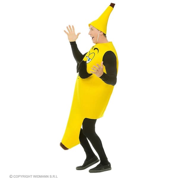 Kostym 'Mr Banana' - Taglia Unica