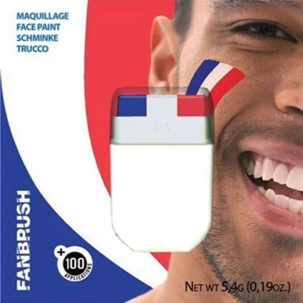 Make-up stick supporter frankrike blå vit röd