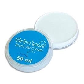 Vit clownsmink - Grim'tout - 50ml kruka - Märke OZ INTERNATIONAL