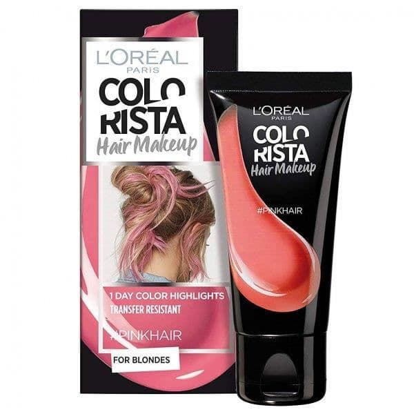 Färgning Efemär - L'ORÉAL - COLORISTA HÅR MAKE-UP - Rosa - Hållbar Gel - Fades with Shampoo