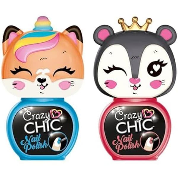 Nagellack Lovely Nail Polish - Clementoni - Set 2 färger - För tjejer 6 år