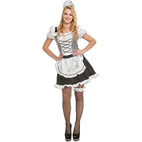 Sexig dödskostym - VIVING KOSTYMER - M/L - Flerfärgad - Inredning - Unisex