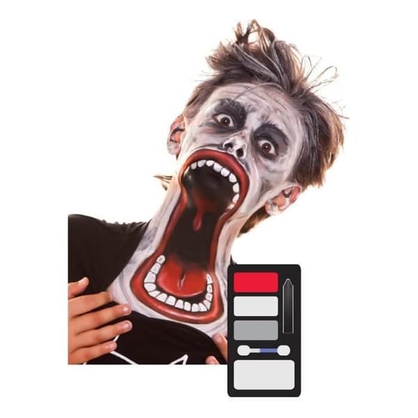 Makeupset - Trusted Shop - Stort Mun - One Size - Flerfärgad - Halloween