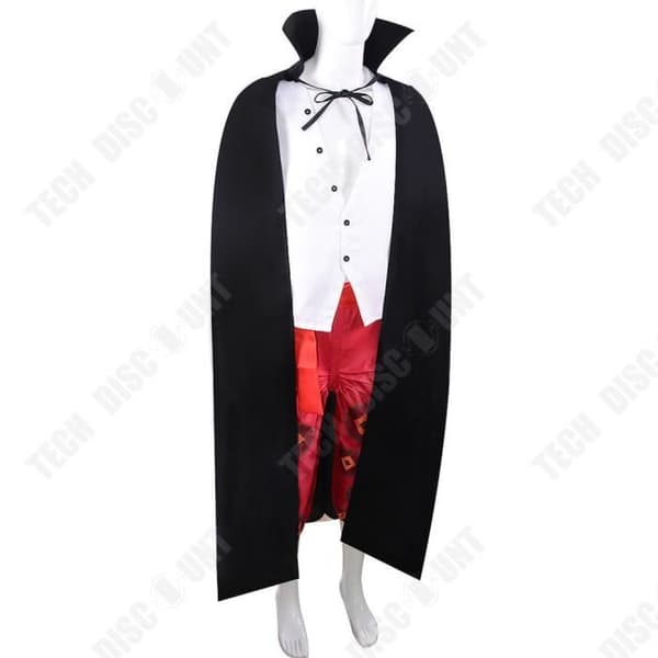 TD® Halloween dekoration filmversion av One Piece Red Onepiece cosplay anime redhead kostym storlek L