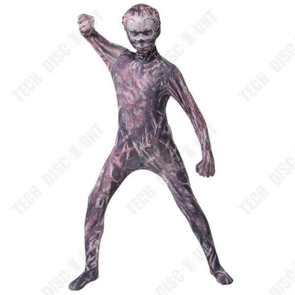 TD® Halloween-dekoration främling Things 4 Kids Onesie Party Cosplay-kostym storlek M