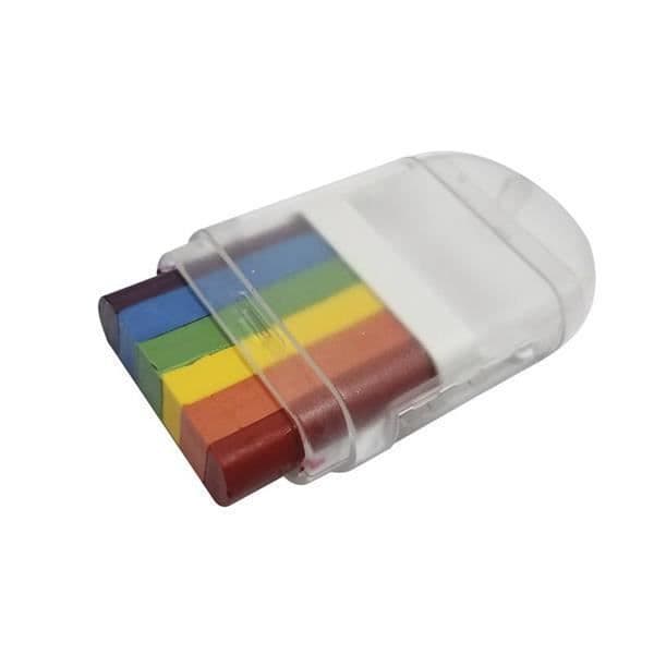 Regnbågs sminkstift 6grs