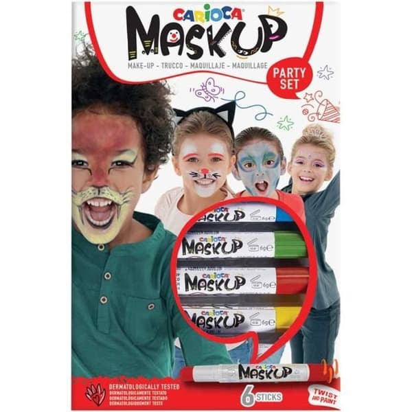 Carioca makeup markörer Mask uppartyset