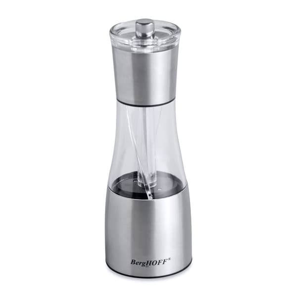 BergHOFF 19 cm Salt & Peber Duo-kvrn - Dobbeltkvrn med Justerbar Keramisk Mekanisme