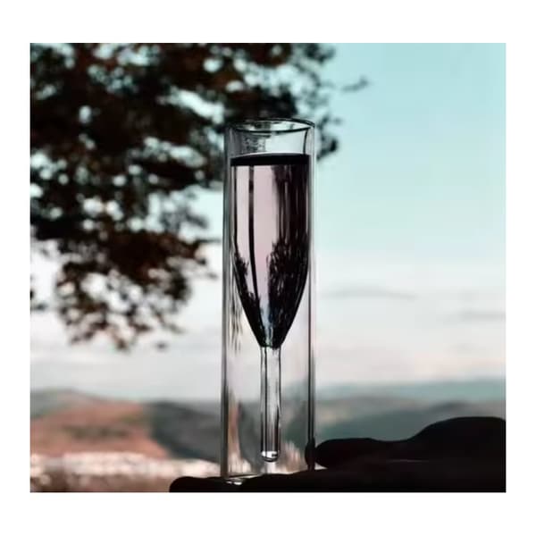 LIVIT Champagneglas, Borosilikatglas, 100 ml, Sæt med 2