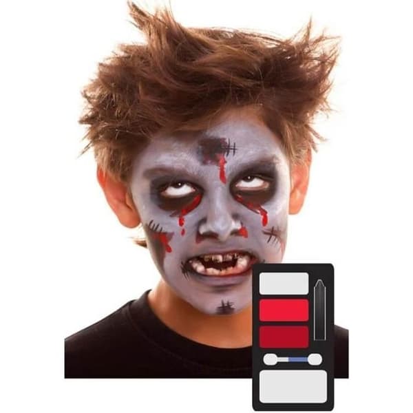 Zombie Makeup Pack - Trusted Shop - One Size - Flerfärgad