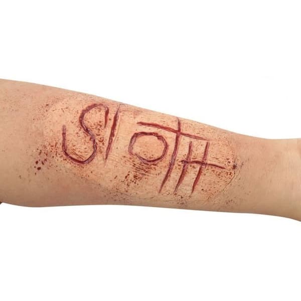 FXs Makeup - SLOTH - One Size - Flerfärgad - Halloween Party