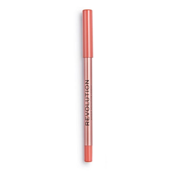 Revolution Satin Kiss Peach Nude läppstift