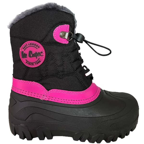 Barnskor Lee Cooper Svart-Rosa LCJ-21-44-0523K 34