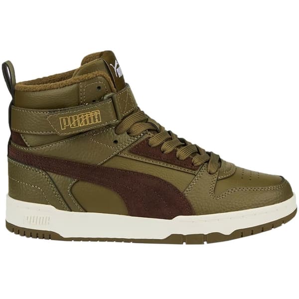 Puma RBD Game WTR Barnskor Olivgrön 388449 01