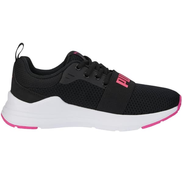 Barnskor Puma Wired Run Junior svarta storlek 38.5