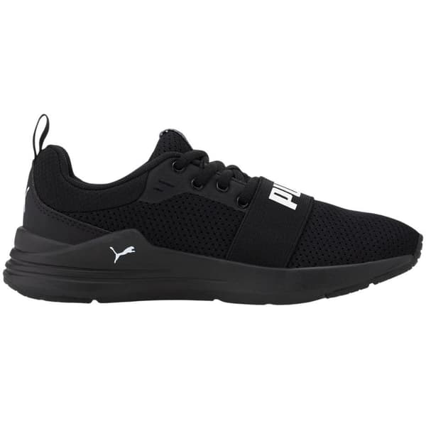 Puma Wired Run Jr Barnskor Svarta 374214 01