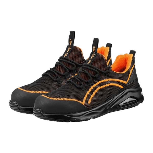Arbetsskor S1 SR Neo Air, stålhätta, orange, storlek 43