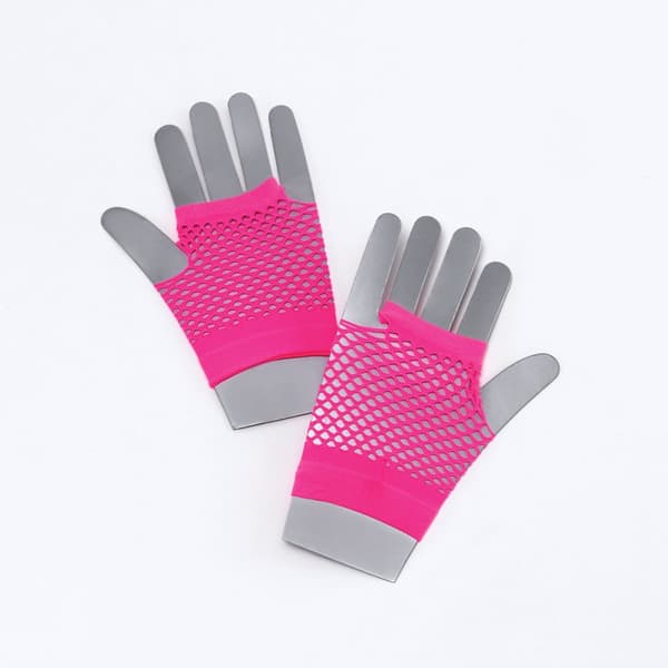Bristol Novelty Unisex Adults Short Fishnet Gloves (1 Pair)