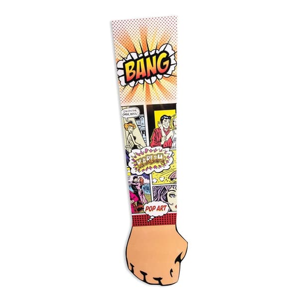 Bristol Novelty Unisex Pop Art Sleeve Multicolour One Size