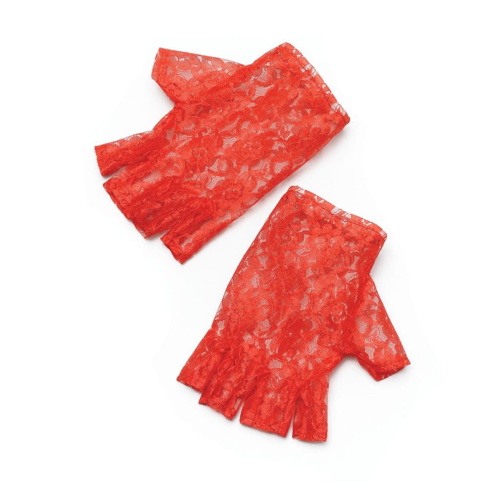 Bristol Novelty Kvinnor/Damer korta fingerlösa spetshandskar (1 par)