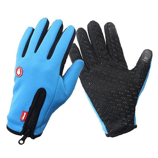Smartphone Thermal Fleece handskar med silikon grepp