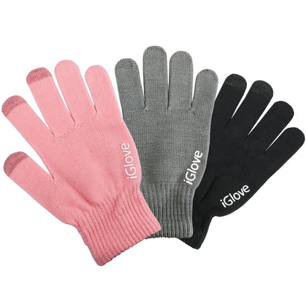 3-Pack iGloves - Touchvantar i 3 färger