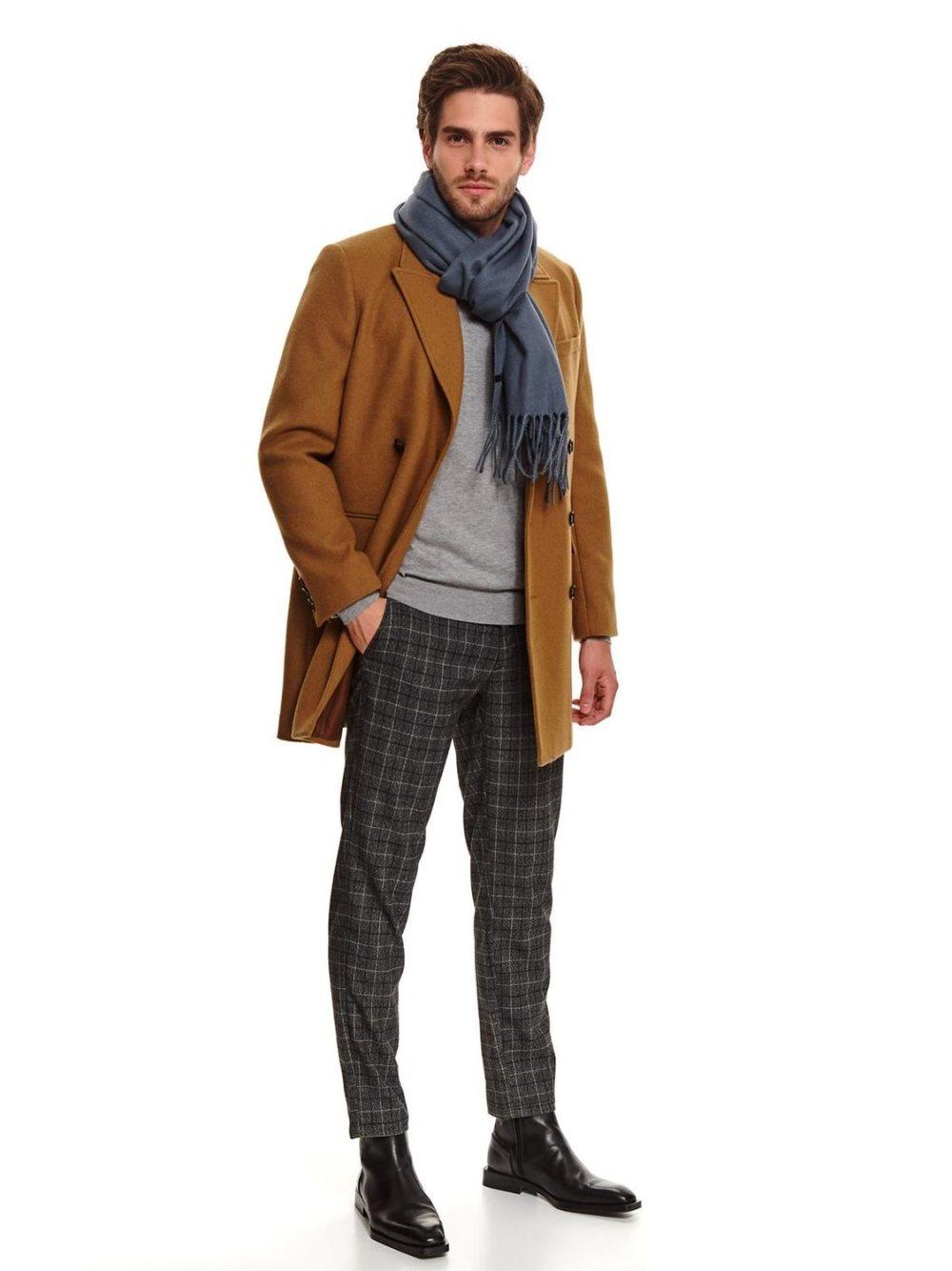 TOP SECRET MEN'S SCARF SSA0999, Tourquise, Size OS (EU)