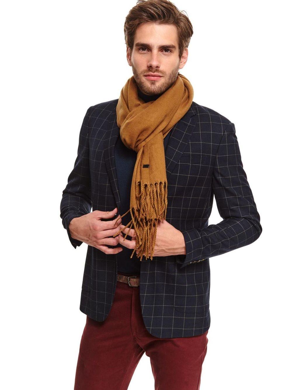 TOP SECRET MEN'S SCARF SSA1001, Yellow, Size OS (EU)