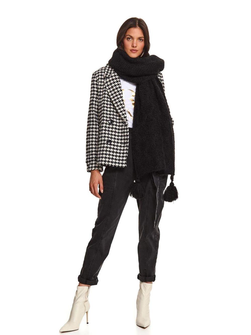 TOP SECRET LADY'S SCARF SSA1022, Black, Size OS (EU)