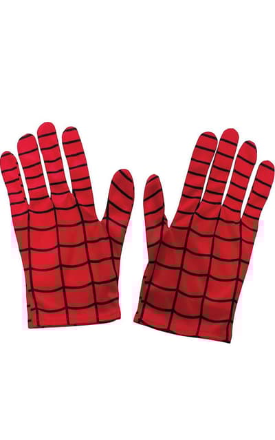 Spiderman handskar i tyg barnstorlek avengers