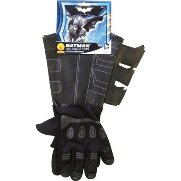 Batman Handske til drenge med gauntlet Black One Size