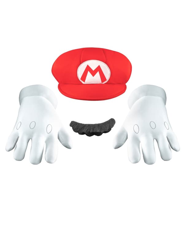 Super Mario™ -asustesetti aikuisille.Size-One size