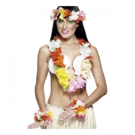 Flerfärgat Hawaiiset