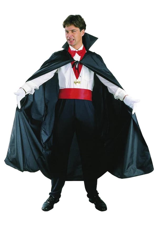 Maskeraddräkt Dracula Cape Vuxen