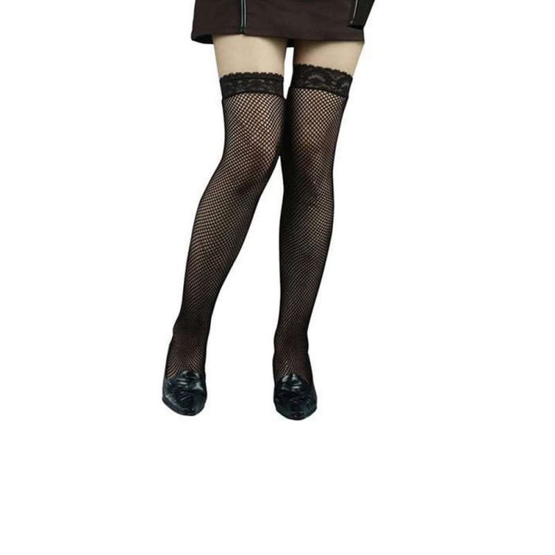 Costume Stockings My Other Me Black One size Grille