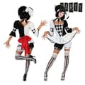 Miniatyrbillede 1 af 6: Kostume til voksne Th3 Party Multifarvet Cirkus - XL