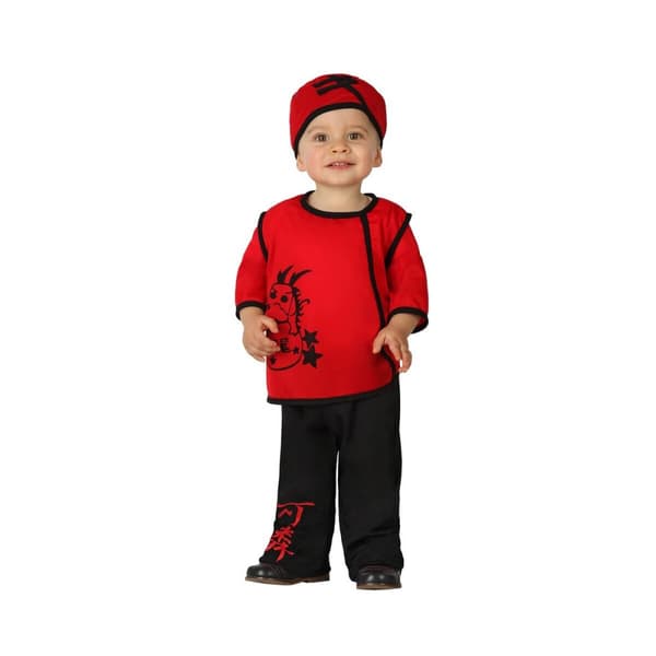 Kostume til babyer Kineser dreng (3 pcs) - 0-6 måneder