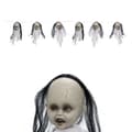 Miniatyrbillede 1 af 2: Guirlande Halloween 120 cm