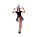 Miniatyrbillede 1 af 3: Kostume til voksne My Other Me Tutú Rainbow Multifarvet Onesize