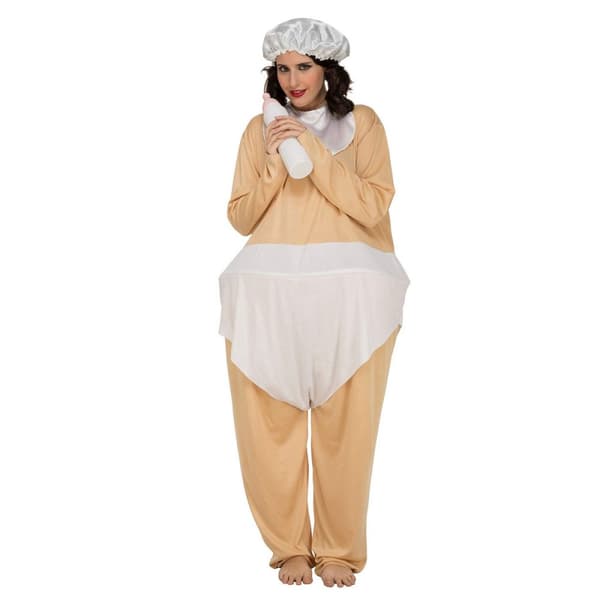 Kostume til voksne My Other Me Baby Kæmpe Onesize (3 Dele)