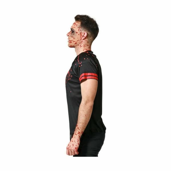 Kostume til voksne Sort Blødende Rugby (1 Dele) - M/L