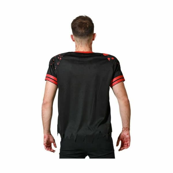 Kostume til voksne Sort Blødende Rugby (1 Dele) - M/L