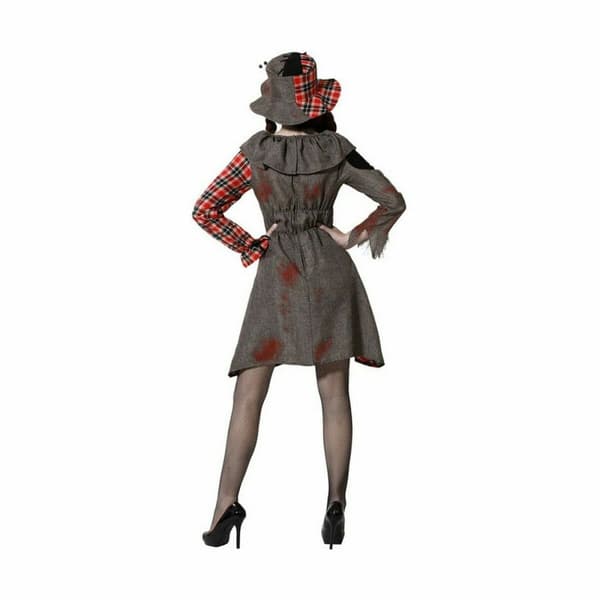 Kostume til voksne Grå Voodoo dukke (2 Dele) - XL