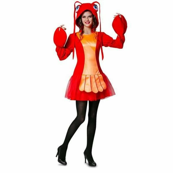 Kostume til voksne My Other Me Dame Skaldyr - M/L