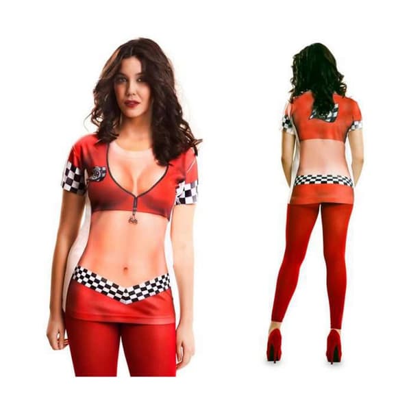 Kostume til voksne My Other Me Racing Sexet pige - M